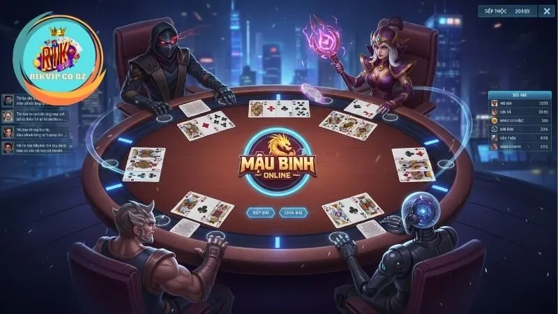 Nguyên tắc cơ bản trong cách xếp bài Mậu Binh